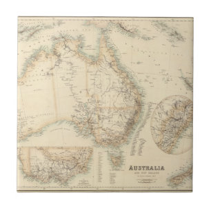 Australien och nyazeeländskt kakelplatta