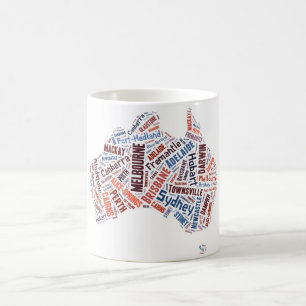 Australien Ord Art Kaffemugg