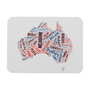 Australien Ord Art Magnet