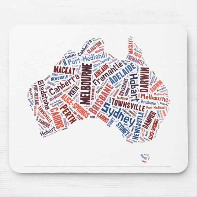 Australien Ordkonst Musmatta (Framsidan)