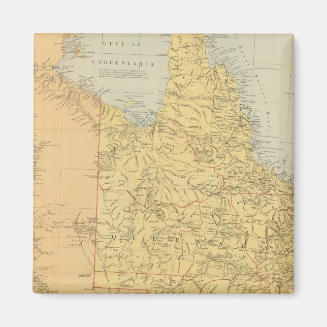 Australien Öster Magnet (Framsidan)