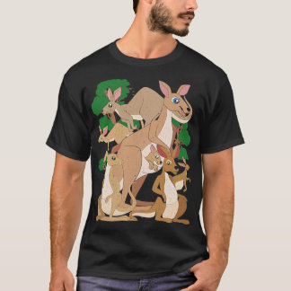 Australien Outback Marsupial Animal Kangaroo T Shirt