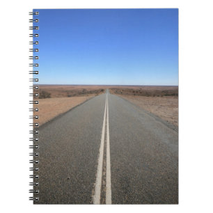 Australien Outback väg - anteckningsblock