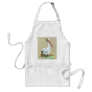 Australien Pelican - Pelecanus conspicillatus Förkläde