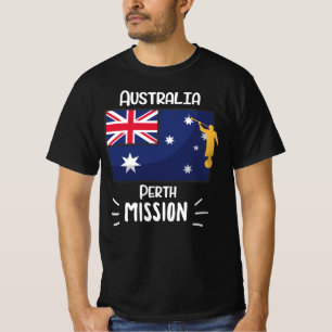 Australien Perth Mormon LDS Uppdrag T Shirt