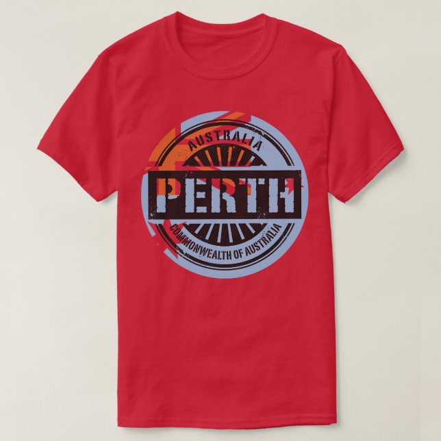 Australien Perth T Shirt (Design framsida)