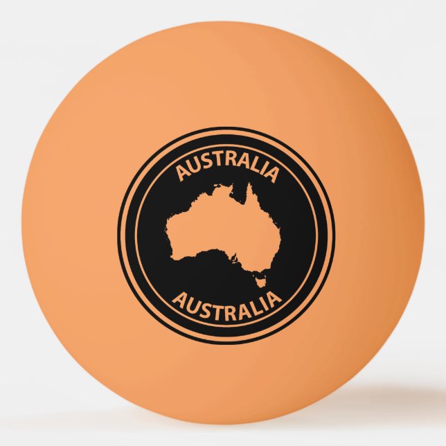 Australien Pingisboll (Framsidan)