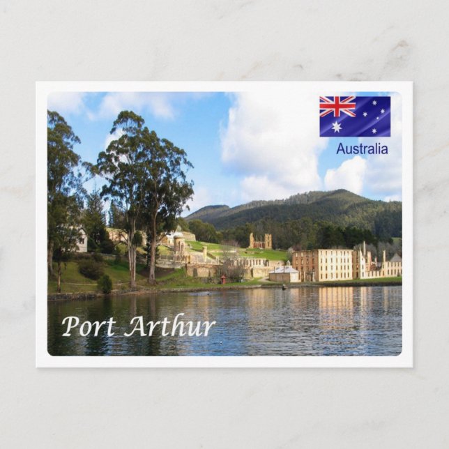 Australien - Port Arthur - Vykort (Framsida)
