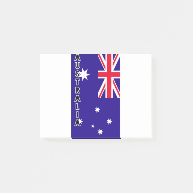Australien Post-it Block (Framsida)