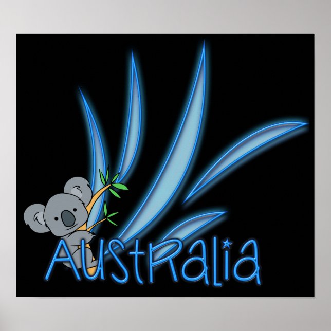 Australien Poster (Framsidan)