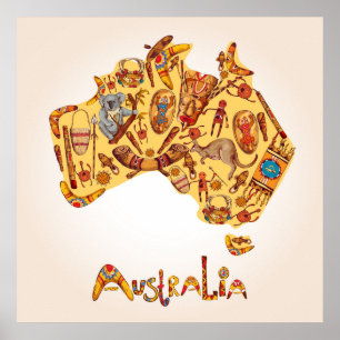 Australien Poster