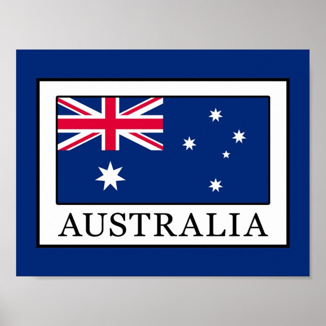 Australien Poster (Framsidan)