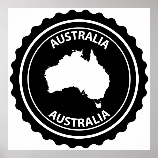 Australien Poster (Framsidan)