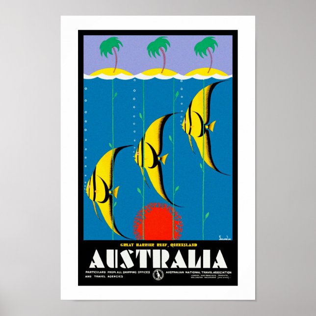 Australien Poster (Framsidan)