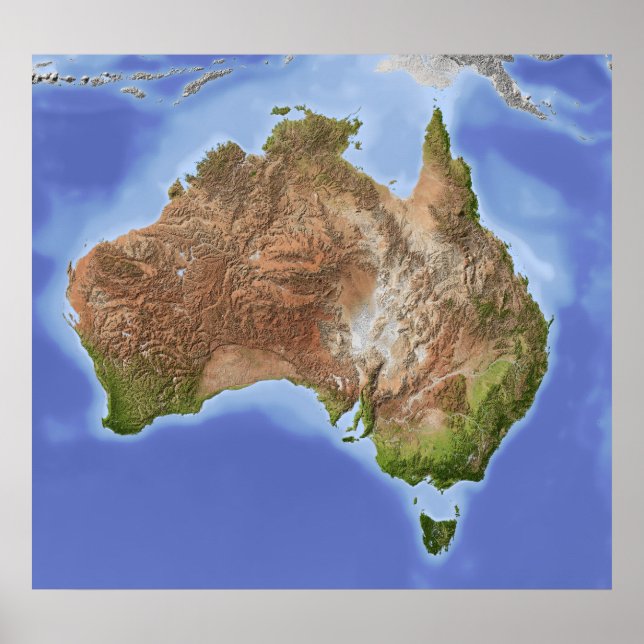 Australien Poster (Framsidan)