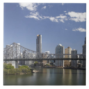 Australien, Queensland, Brisbane, Story Bridge, Kakelplatta