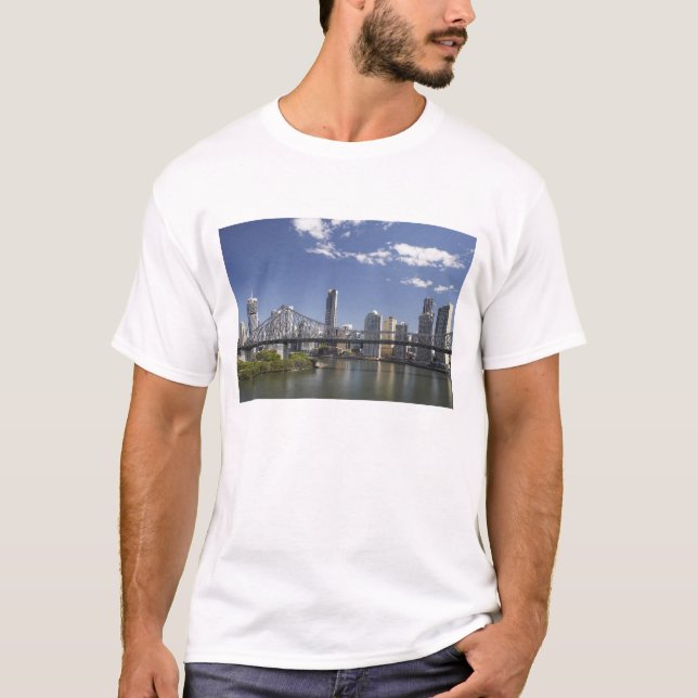 Australien, Queensland, Brisbane, Story Bridge T-shirt (Framsida)