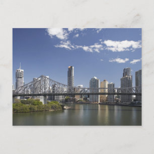 Australien, Queensland, Brisbane, Story Bridge, Vykort