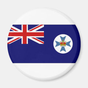 Australien Queensland flagga Magnet