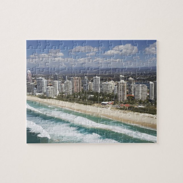 Australien, Queensland, Gold Coast, Main Beach - Pussel (Horisontell)