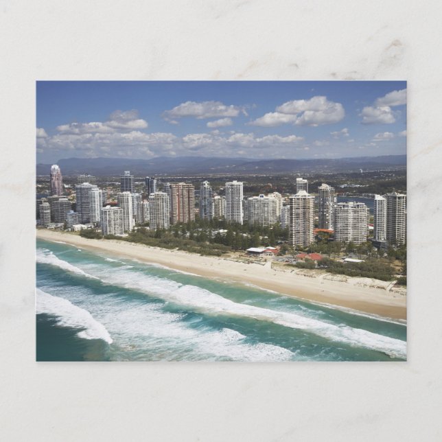 Australien, Queensland, Guld Kusten, Main Beach - Vykort (Framsida)