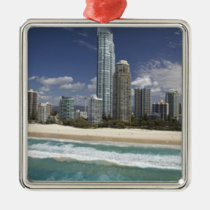 Australien, Queensland, Guld Kusten, Surfers Julgransprydnad Metall