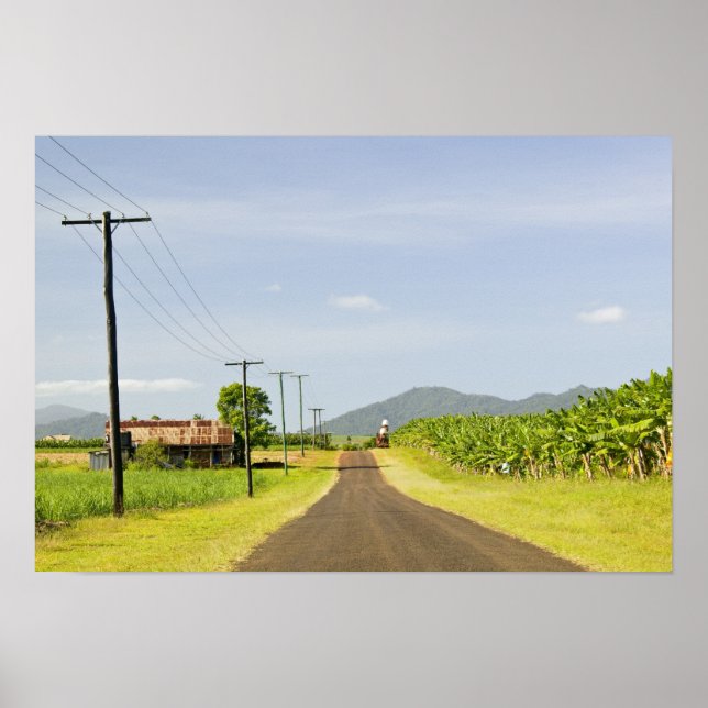 Australien, Queensland, Nordkusten, Babinda. Poster (Framsidan)