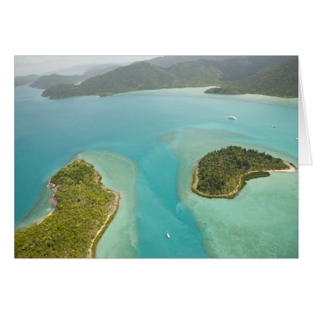 Australien, Queensland, Whitsunday Coast, Hälsningskort (Framsidan Horizontal)