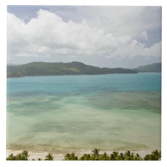 Australien, Queensland, Whitsunday-kusten, 3 Kakelplatta (Framsidan)