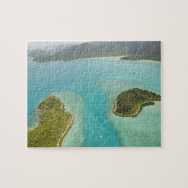 Australien, Queensland, Whitsunday Kusten Pussel (Horisontell)
