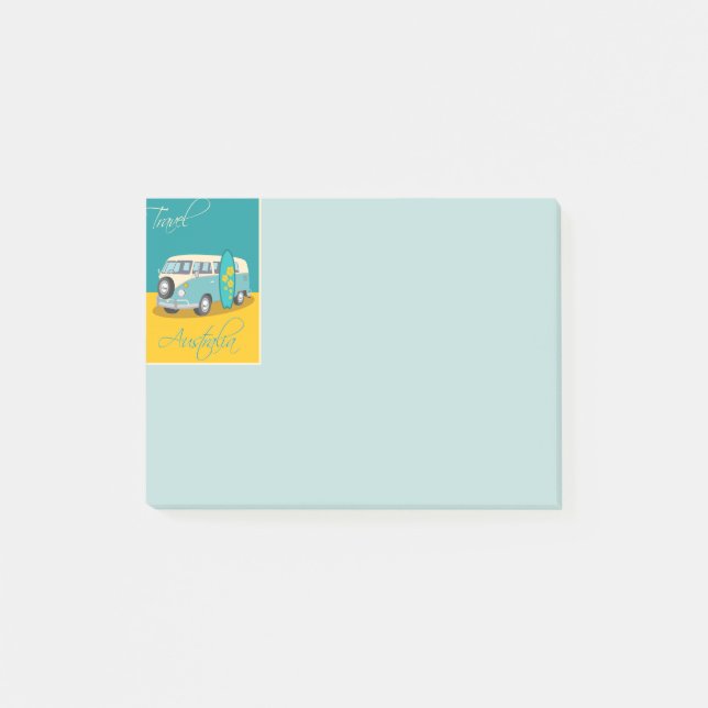 Australien:Resa Post-it Block (Framsida)