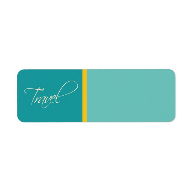 Australien:Resereturadressetikett Returadress Etikett (Framsidan)