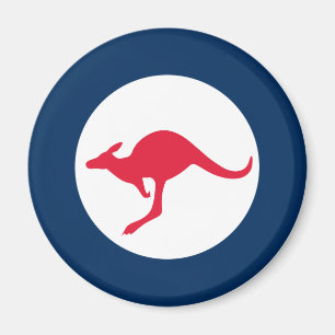 Australien roundel land flagga, armémilitär magnet