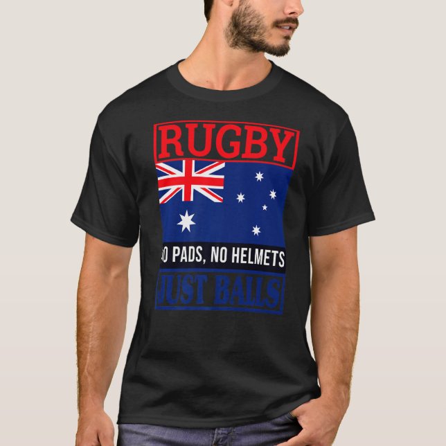 Australien Rugby T Shirt (Framsida)