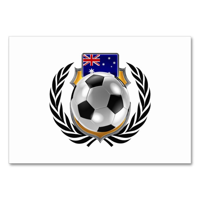 Australien Soccer Champions Bordsnummer (Framsidan)