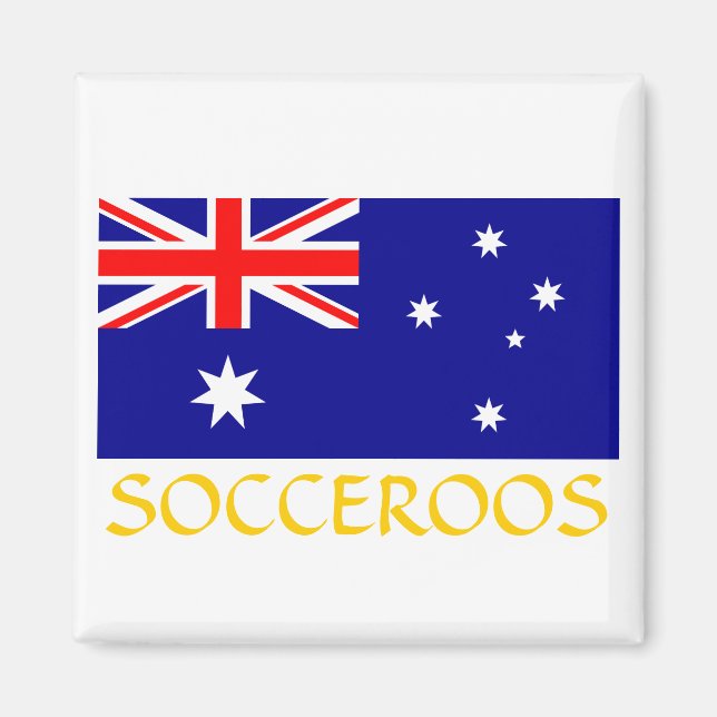 Australien "SOCCEROOS" Magnet (Framsidan)