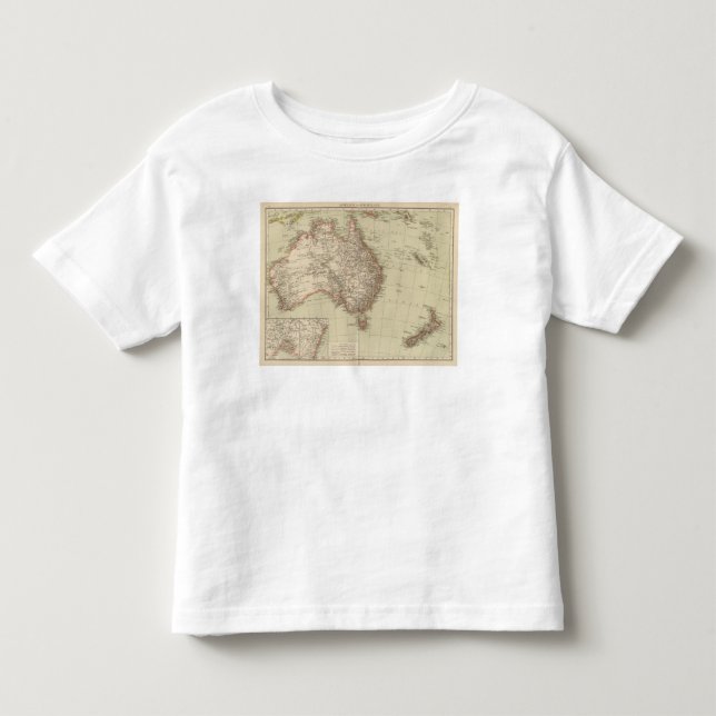Australien som är nyazeeländsk tee (Framsida)