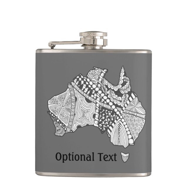 Australien Souvenir Karta Art Fickplunta (Framsidan)
