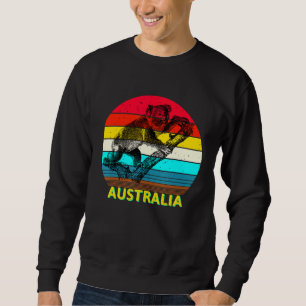 Australien Souvenir Koala Australien Lång Ärmad Tröja