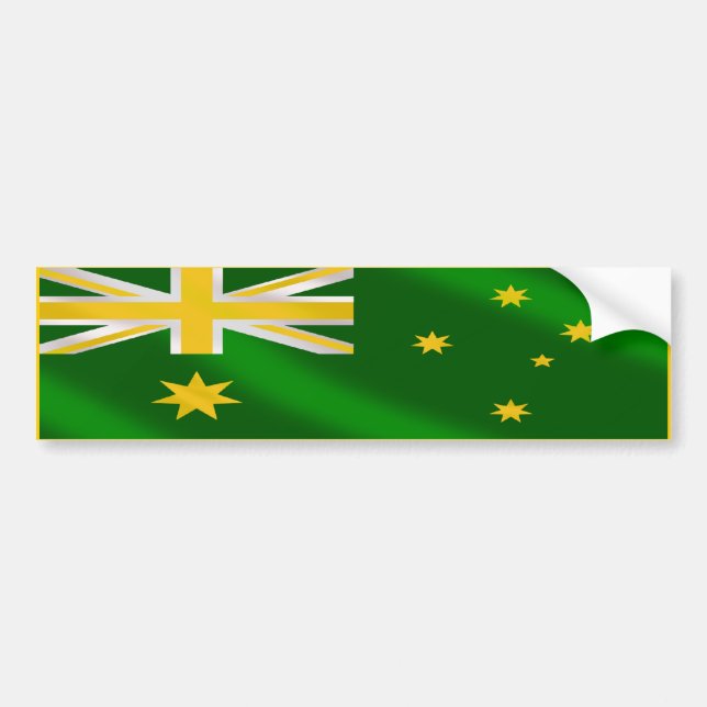 Australien sportar sjunker den nya bildekalet bildekal (Framsidan)