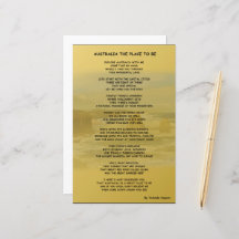 Australien, Ställe, som ska vara Pappra Lakan