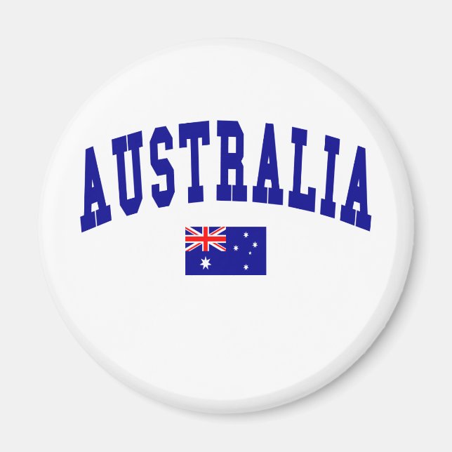 Australien Stil Magnet (Framsidan)