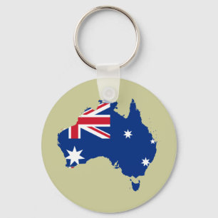 Australien stöter, Australien Nyckelring