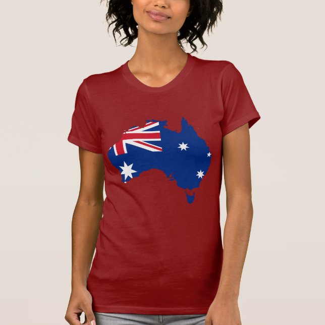 Australien stöter, Australien T Shirt (Framsida)