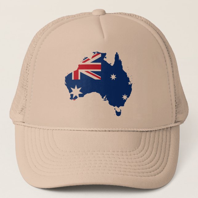 Australien stöter, Australien Truckerkeps (Framsida)