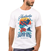 Australien Surfing Two Sten T-Shirt