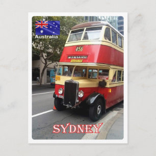 Australien - Sydney - Buss - Vykort