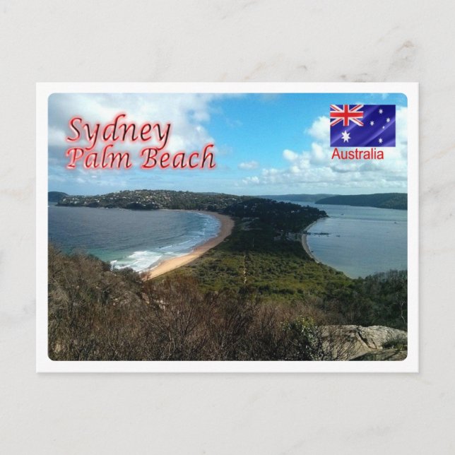 Australien - Sydney - Handflatan Beach - Vykort (Framsida)