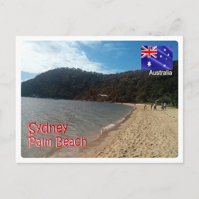 Australien - Sydney - Handflatan Beach - Vykort (Framsida)