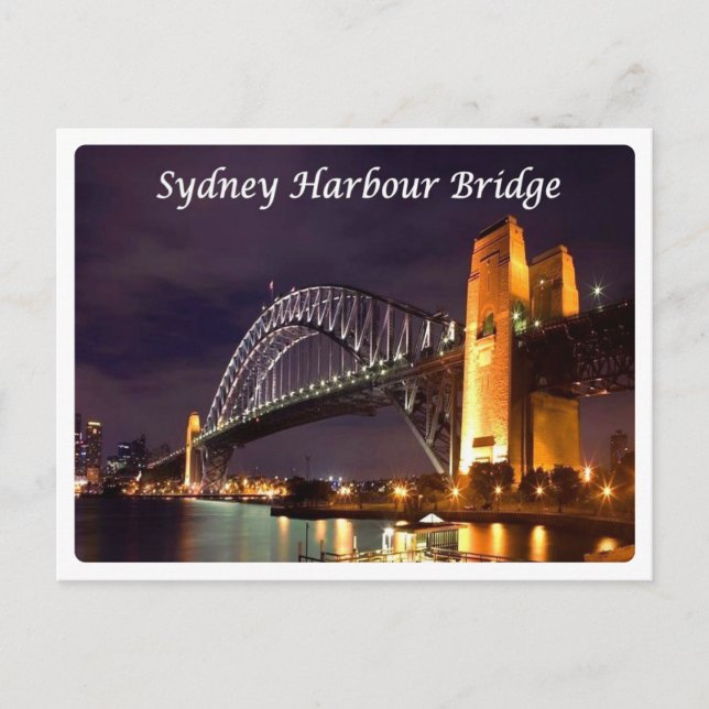 Australien - Sydney - Harbour Bridge - Vykort (Framsida)